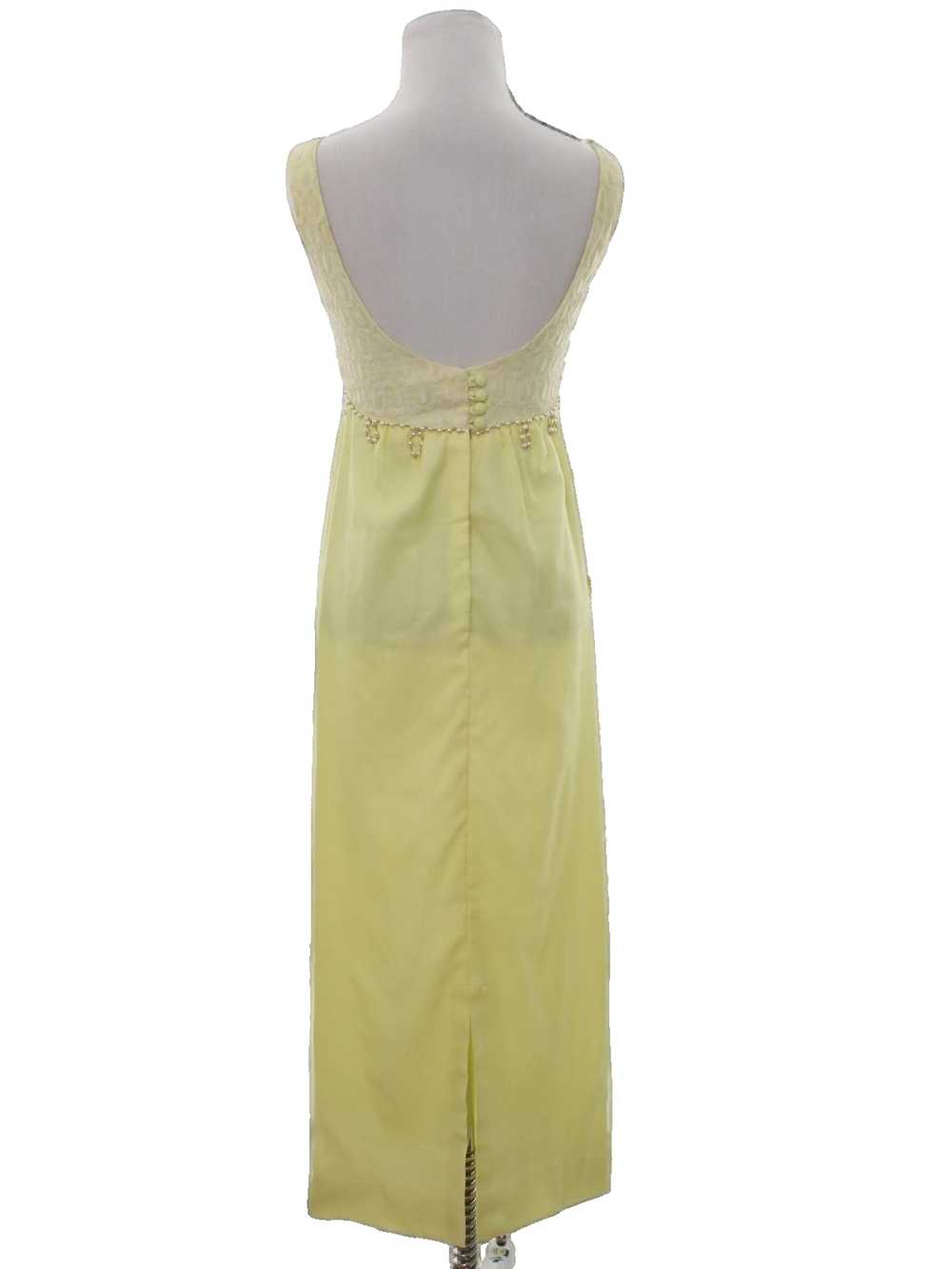 1960's or Girl Cocktail Maxi Dress - image 3