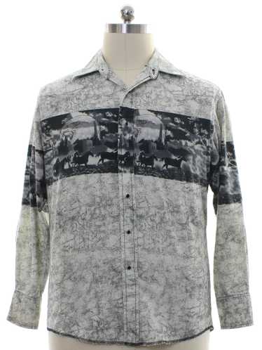 1990's Wrangler Mens Western Shirt