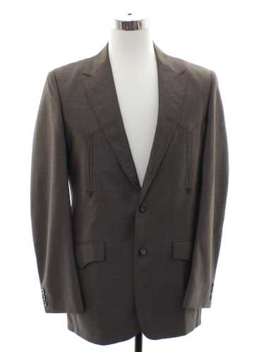 1980's Grand Entry Mens 80s Western Style Blazer … - image 1