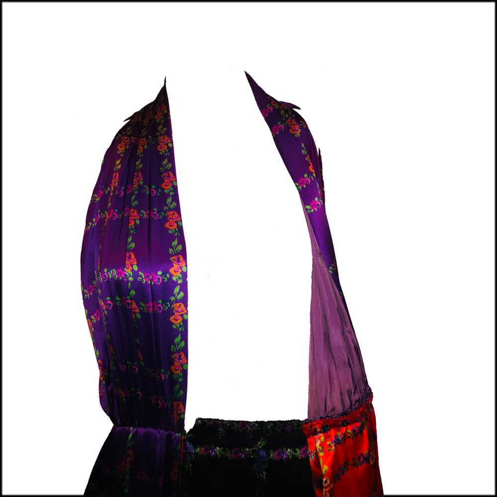 Roberto Capucci 70s Magnificent Couture Silk Laye… - image 5