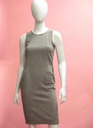 1980’s Fendi Gray Denim Dress - image 1