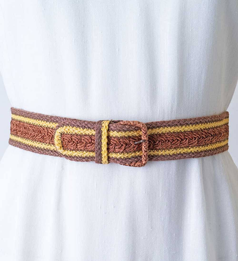 Tri-Color Thirties Belt - Never worn! - image 2