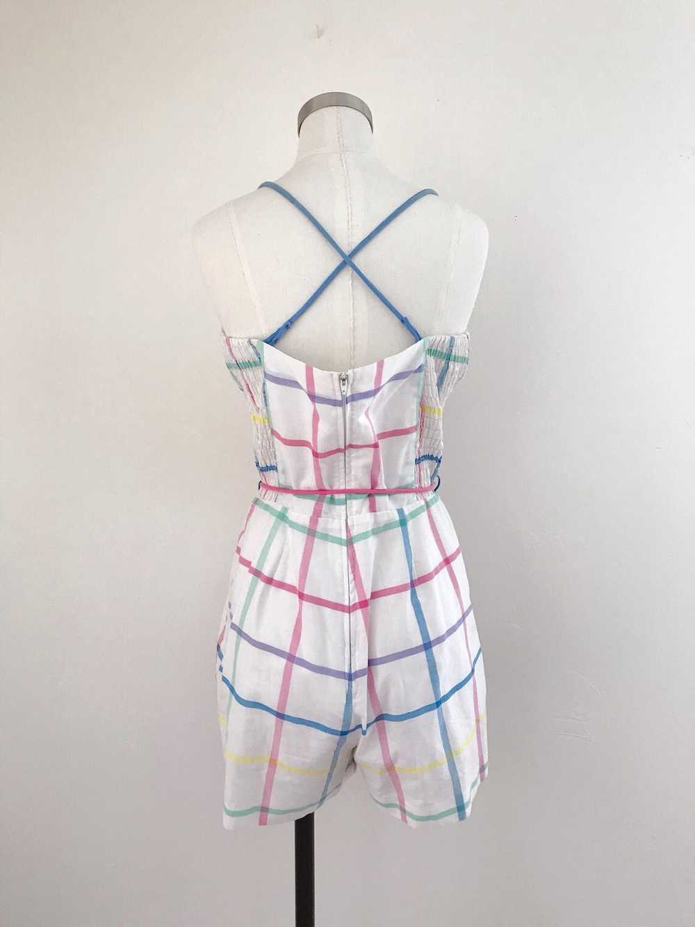 1980s Pastel Rainbow Romper - image 5