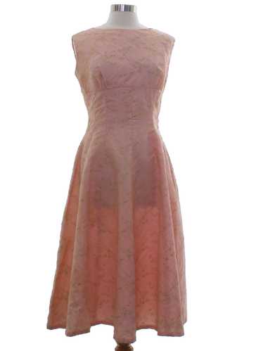 1960's Mod Prom Or Cocktail Dress
