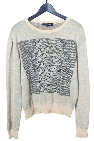 FW03 “Closer” Unknown Pleasures Melange Knit