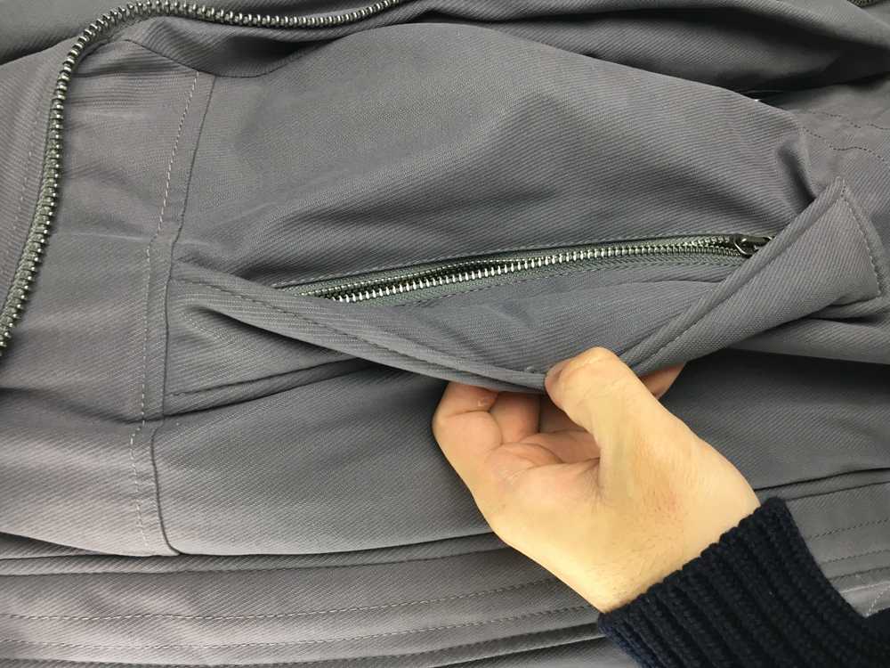 SAMPLE FW10 Zipper Down Coat w/ Padding - image 5
