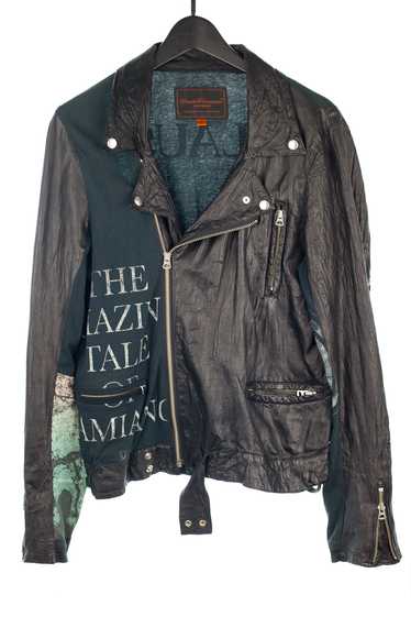 SS06 Klaus/Zamiang Reconstructed Leather Jacket