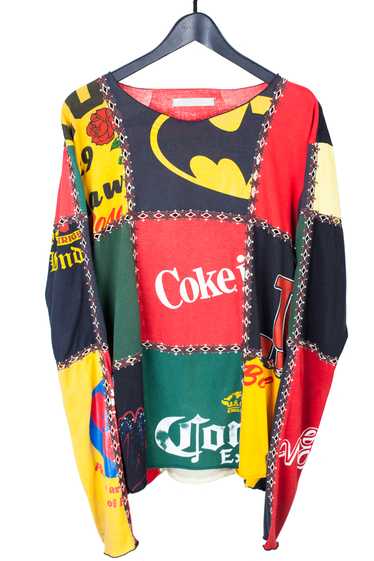 AW02 “Nowhere Man” Vintage Patchwork Long Sleeve - image 1