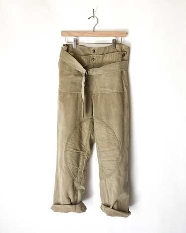 Heavy European Canvas Moto Pants