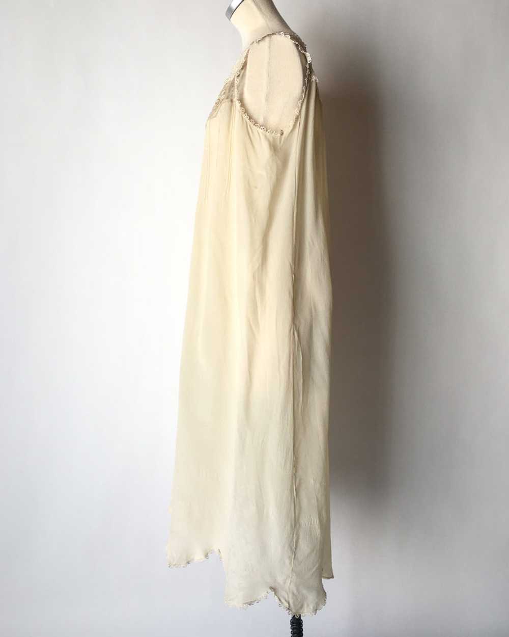 Silk & Lace Slip Dress - image 9