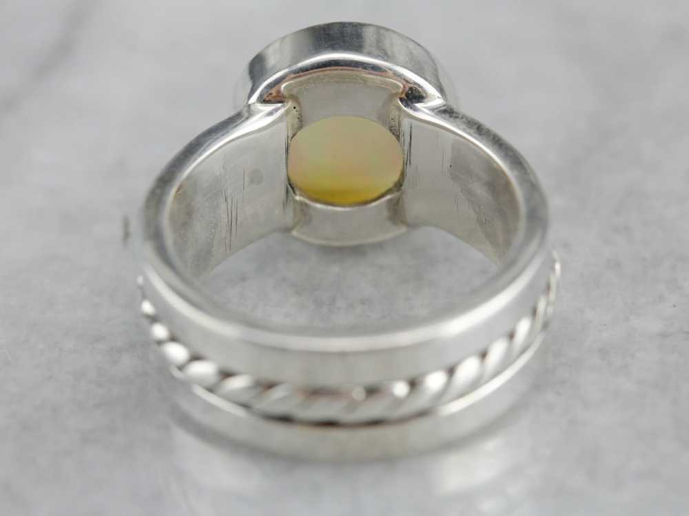 Ethiopian Opal Cocktail Ring - image 3