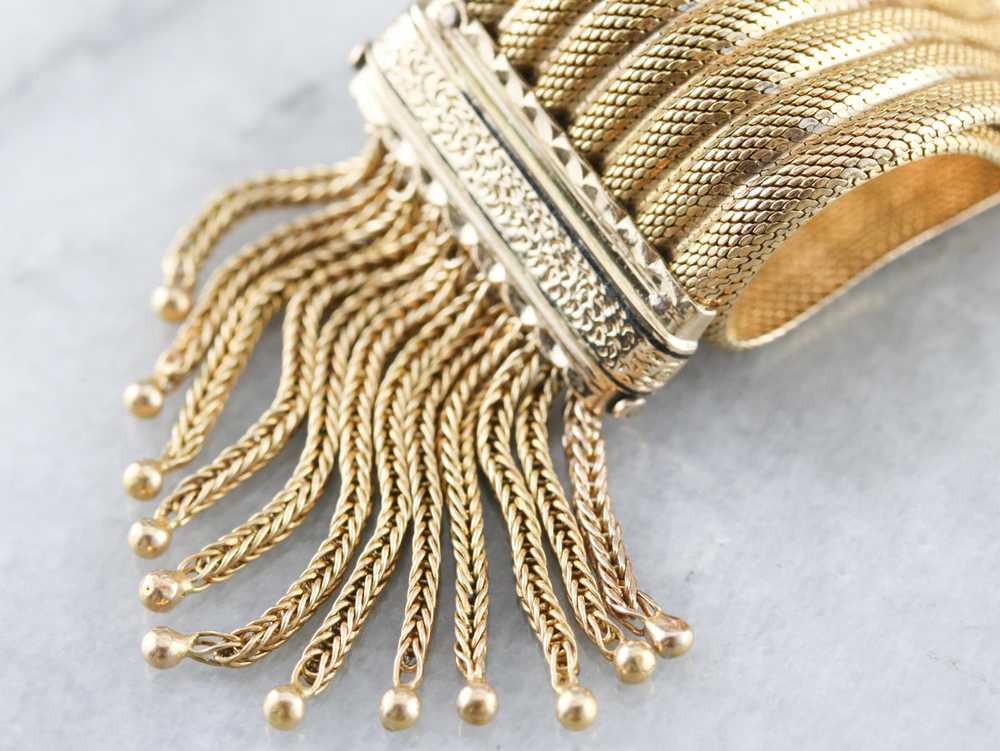 Victorian Seed Pearl Tassel Bracelet - image 3
