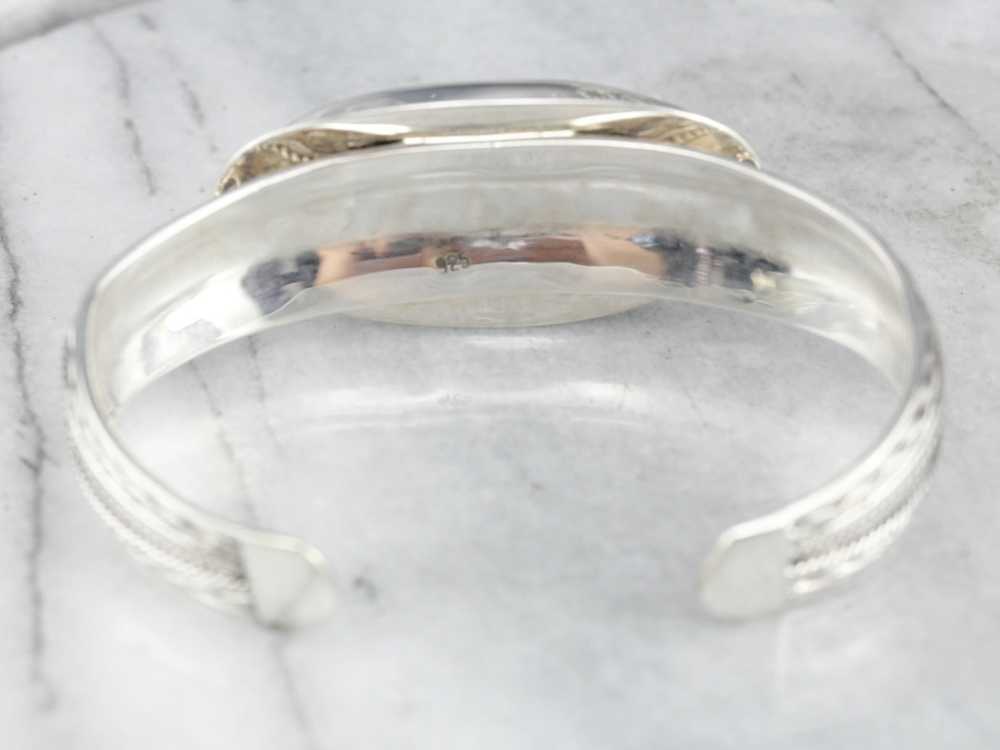 Banded Agate Cuff Bracelet - image 3