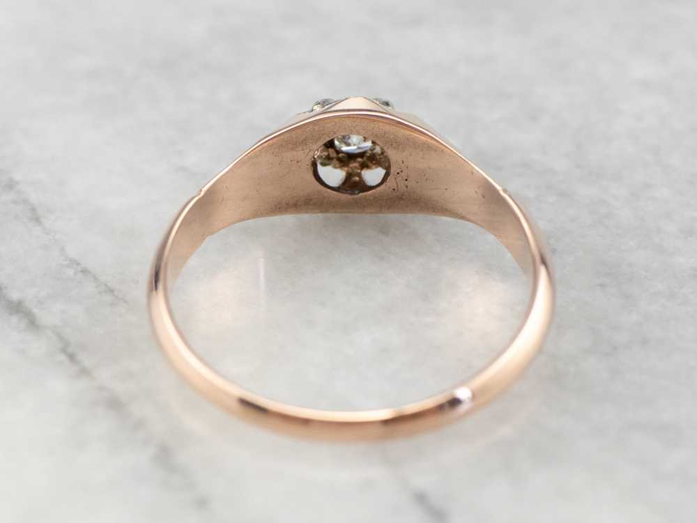 Buttercup Diamond Rose Gold Solitaire Engagement … - image 5