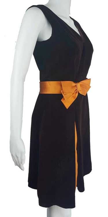 Vintage 1950's | A Lawrence Dress Original | Choc… - image 1