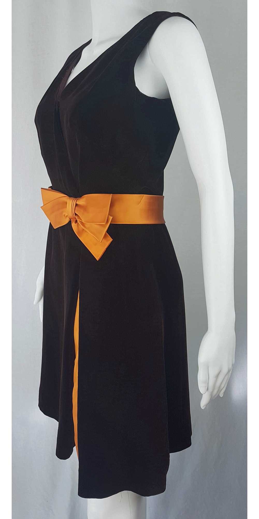Vintage 1950's | A Lawrence Dress Original | Choc… - image 5