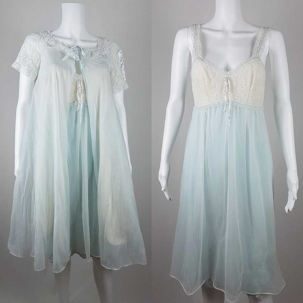 Vintage 1960's | Floaty Pastel Blue 'Aristocraft … - image 2