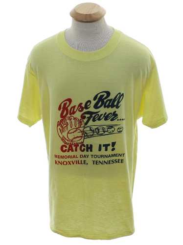 1990's Hanes Unisex Single Stitch Sports T-shirt - image 1