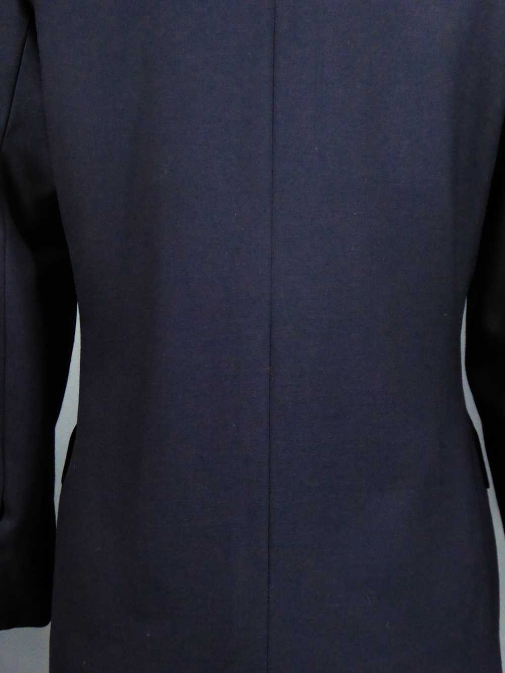 Yves Saint Laurent Rive Gauche Navy Jacket Circa … - image 12