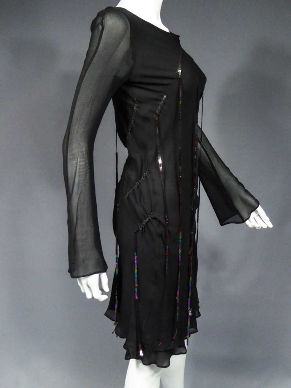 A Thierry Mugler Haute Couture Little Black Dress… - image 12