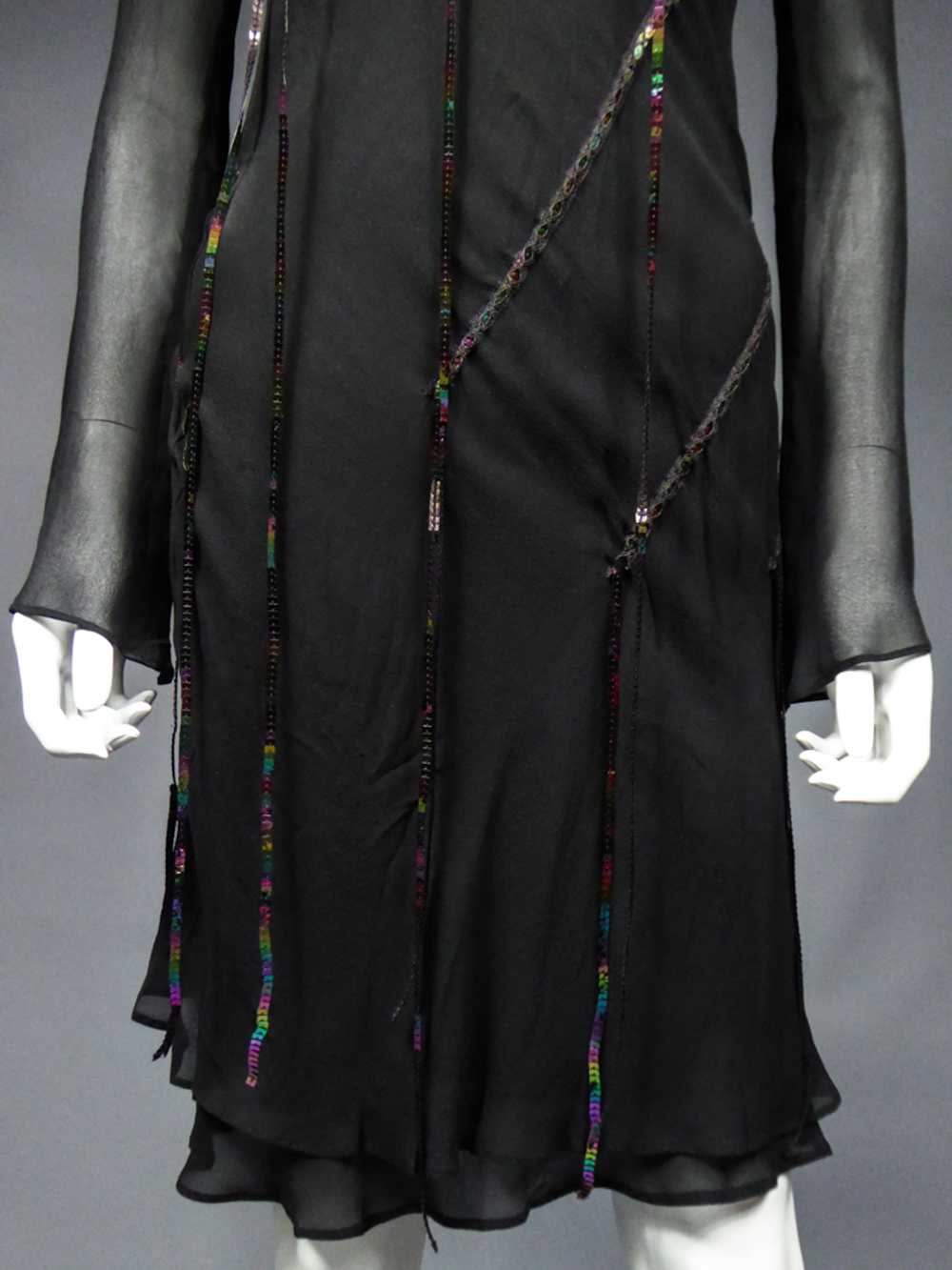 A Thierry Mugler Haute Couture Little Black Dress… - image 7
