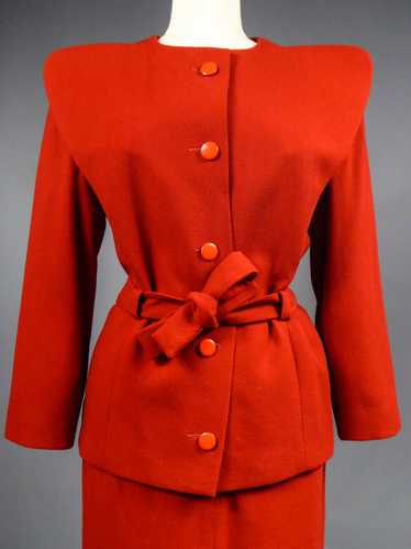 Pierre Cardin Skirt Suit Circa 1980 - image 1