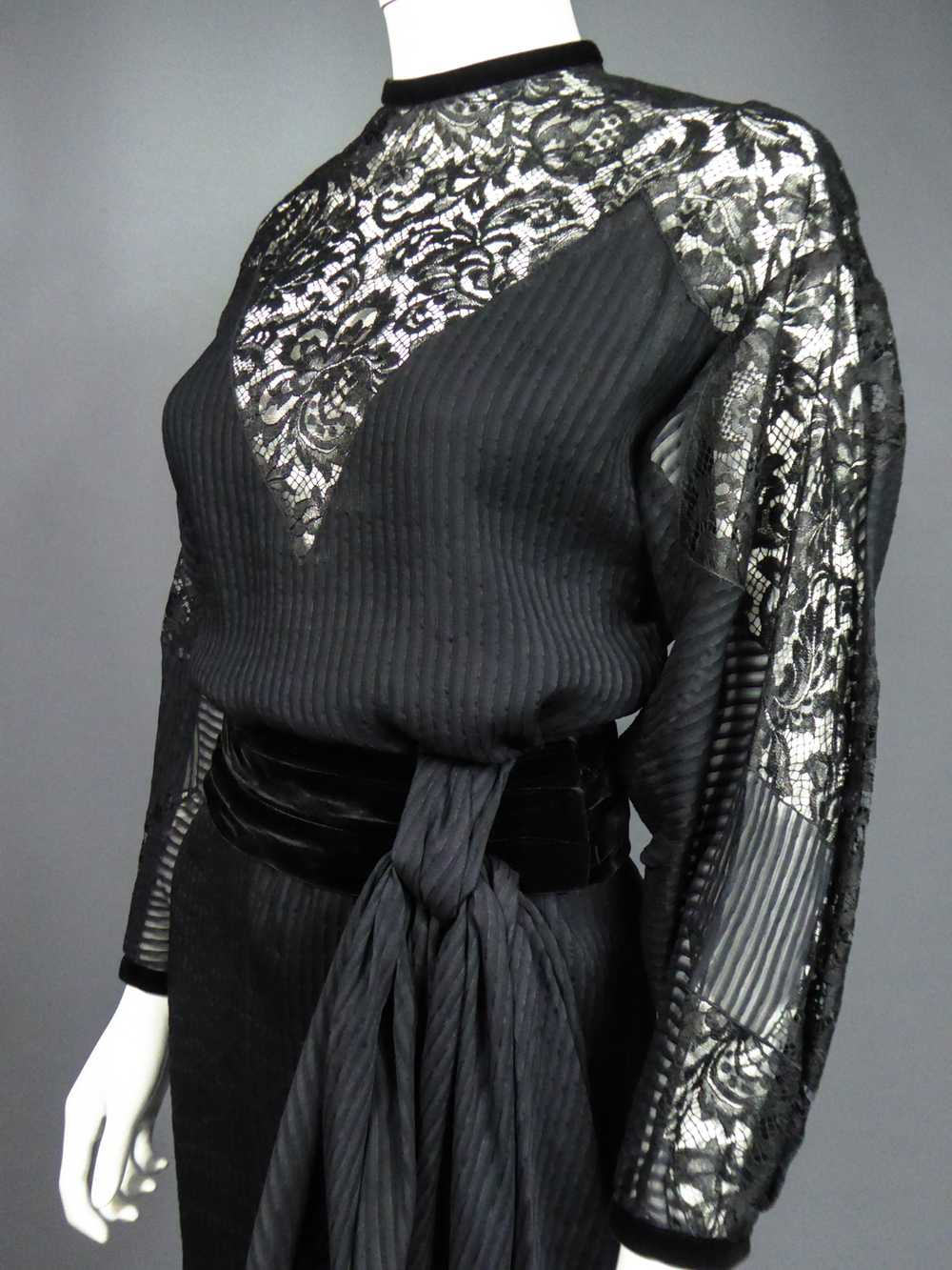 A Christian Dior-Marc Bohan Little Black Dress nu… - image 10