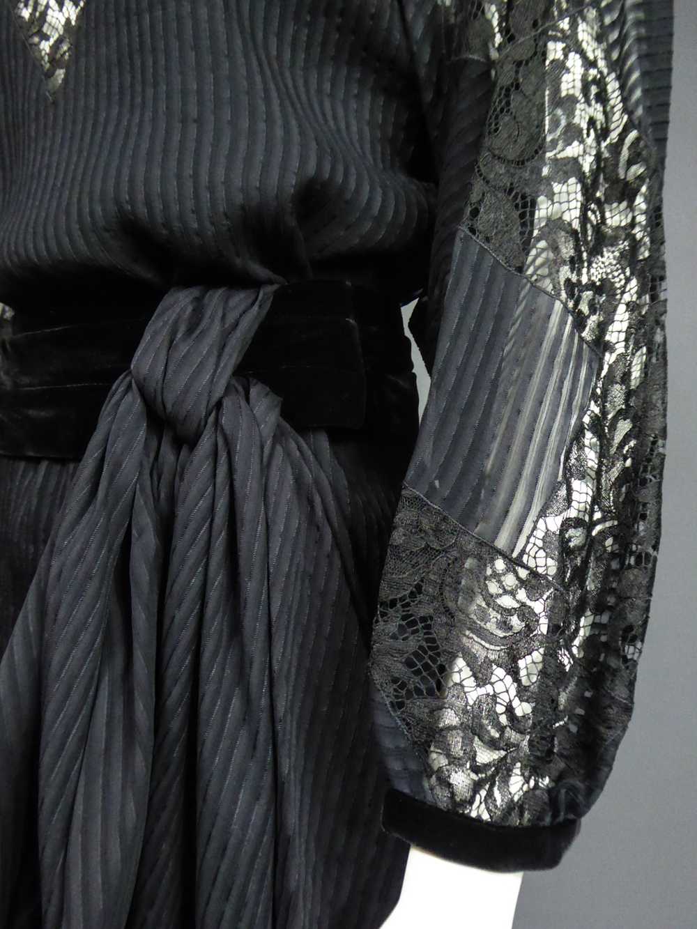 A Christian Dior-Marc Bohan Little Black Dress nu… - image 12