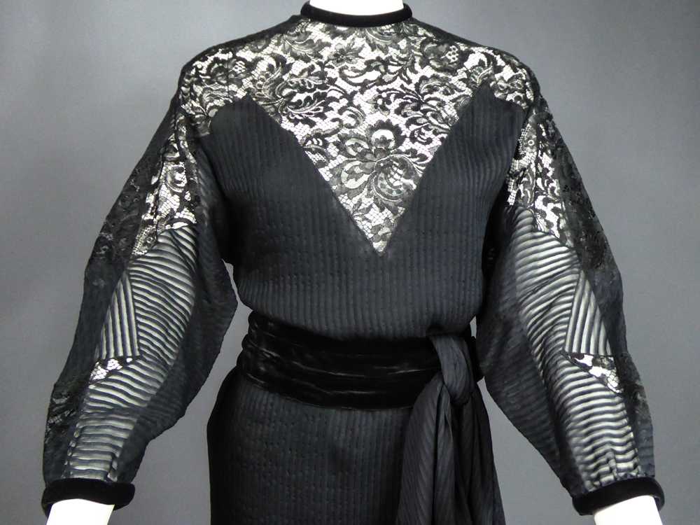 A Christian Dior-Marc Bohan Little Black Dress nu… - image 5
