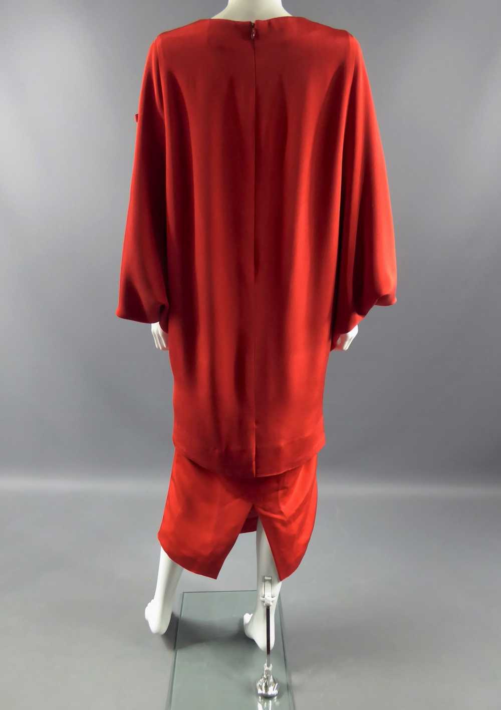 Pierre Cardin Batwing Sleeves Dress - image 9