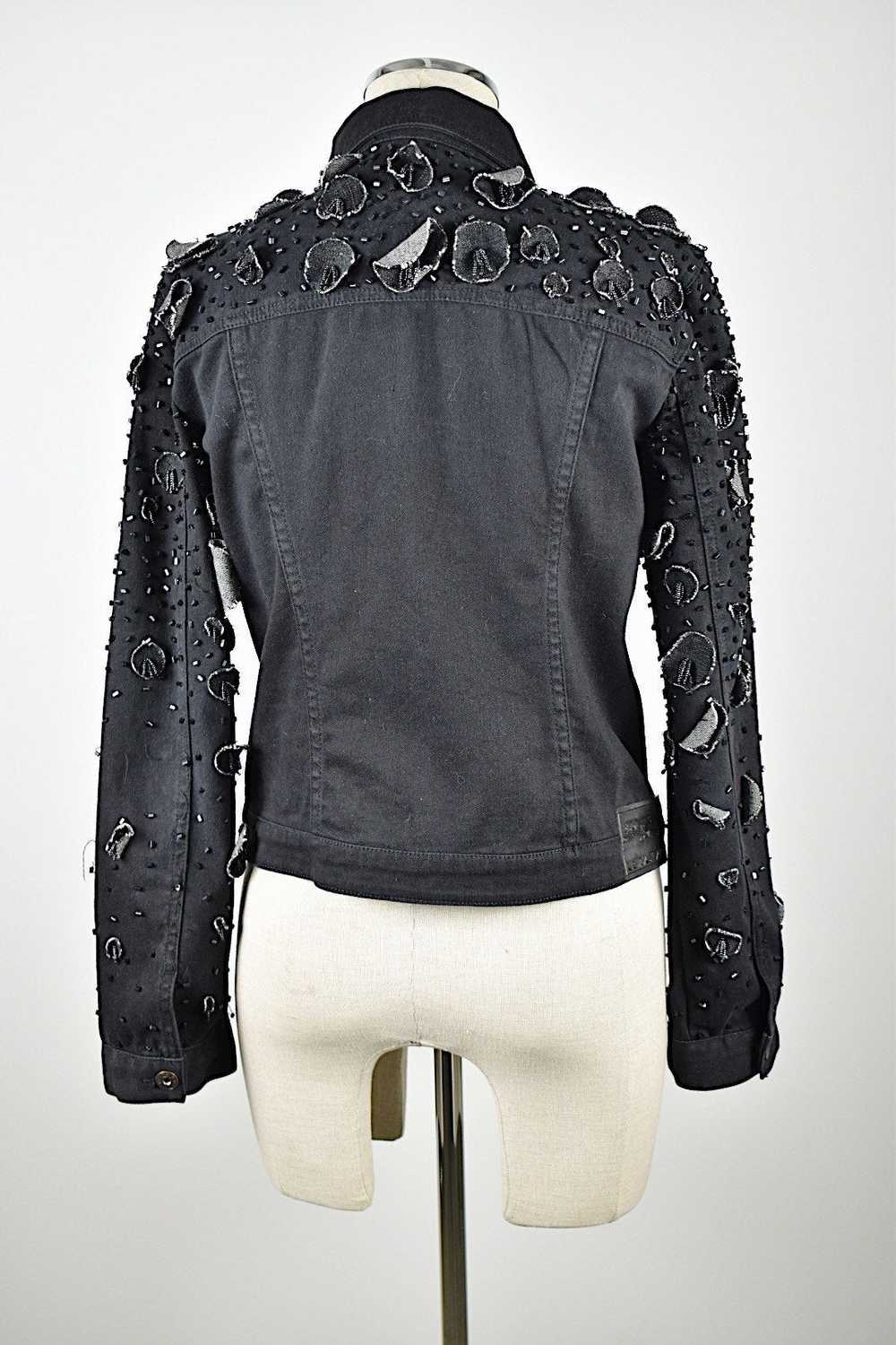 Krizia | Black Denim Jacket with Embellishments - image 7