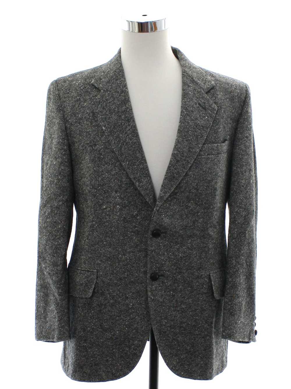 1980's Kuppenheimer Yorkshire Tweed Made in Engla… - image 1