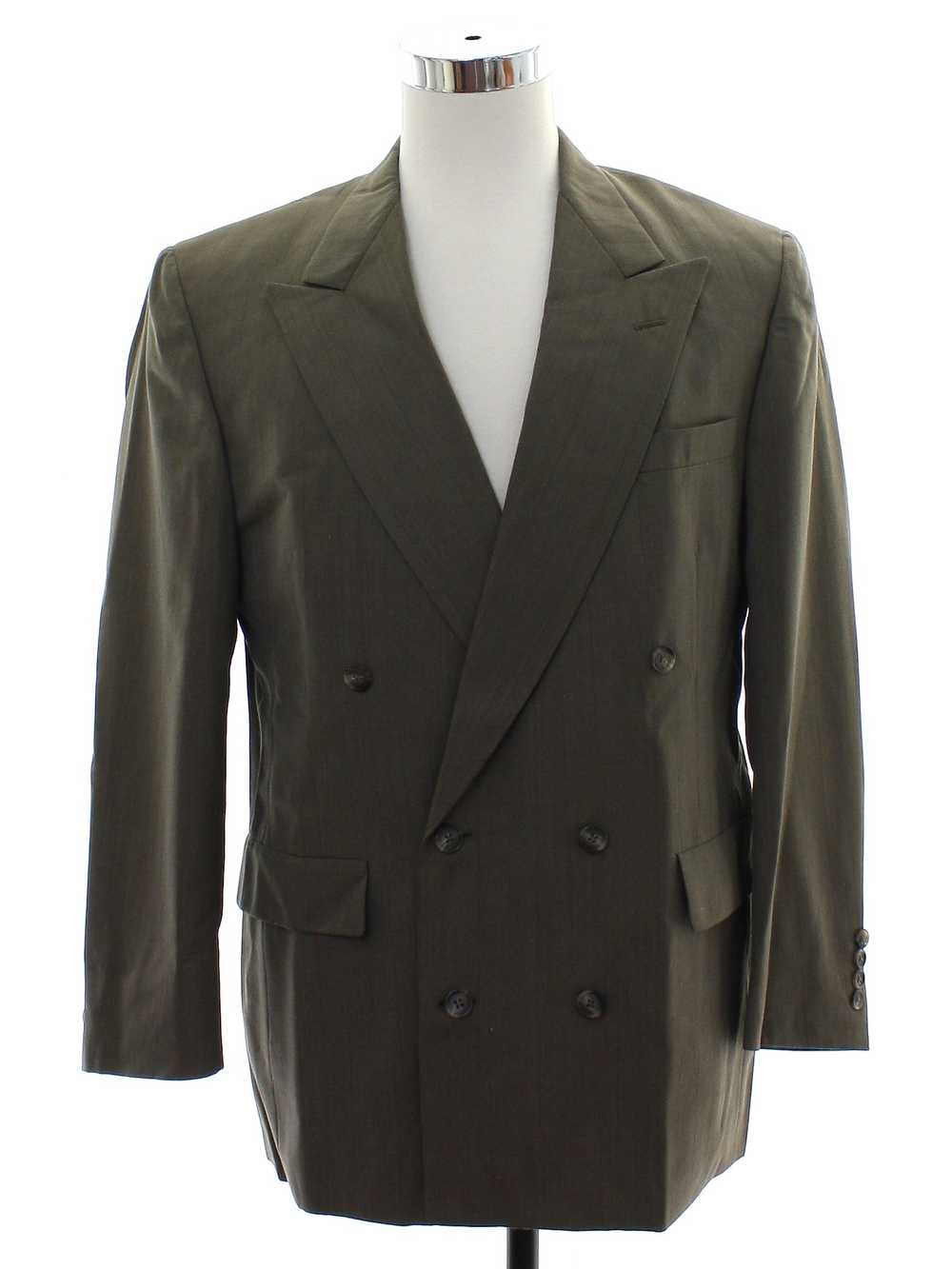 1980's Hart Schaffner Marx Mens Totally 80s Doubl… - image 1