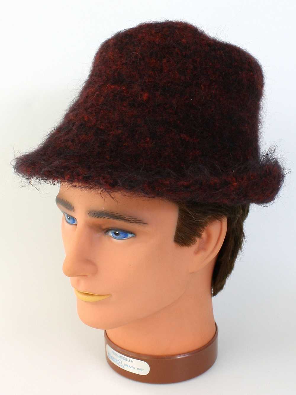 1980's Hand Crocheted Unisex Crocheted Hippie Hat - image 1