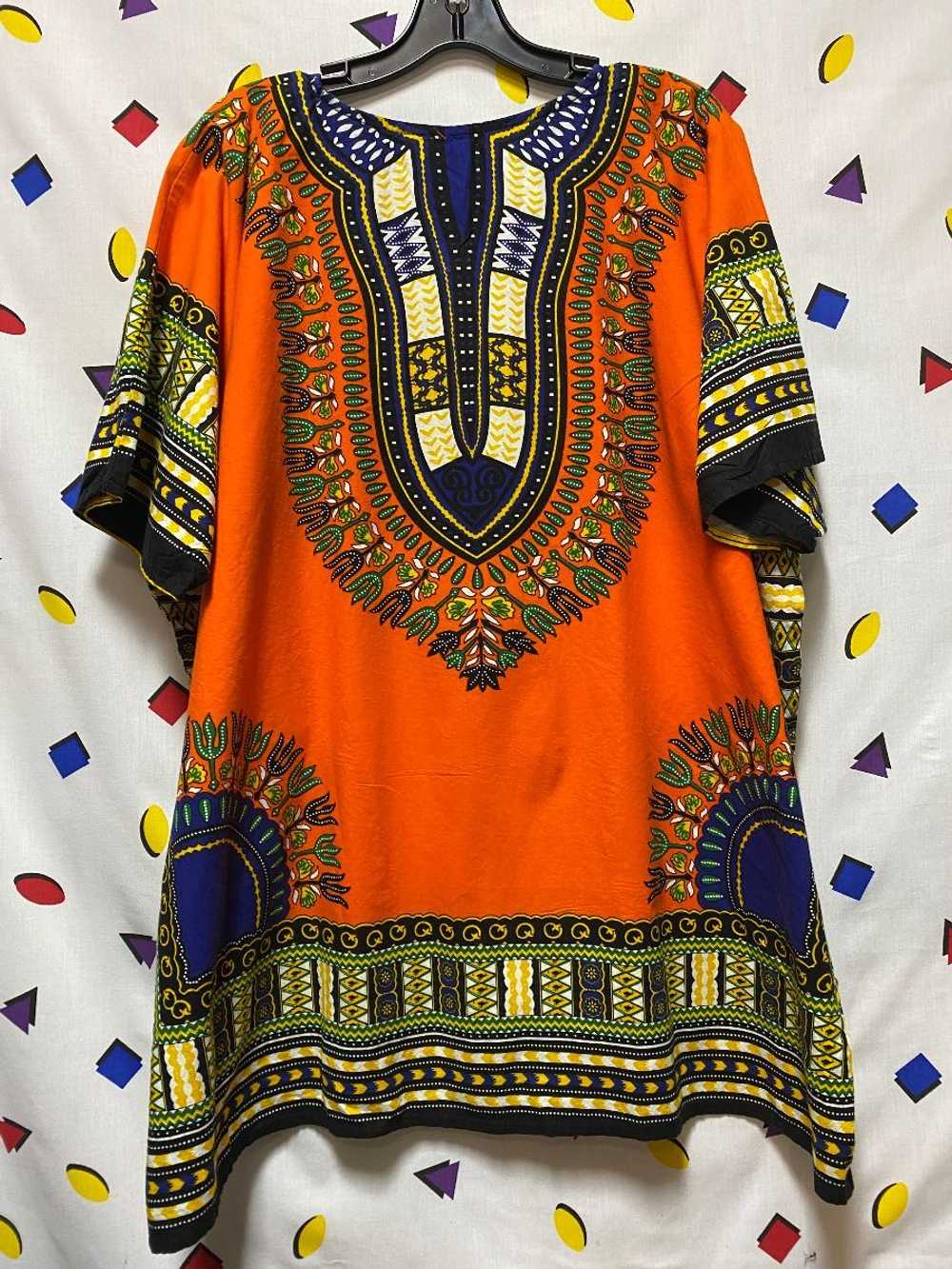 CLASSIC COTTON DASHIKI *FADED WITH GUCCI PATCH - image 2