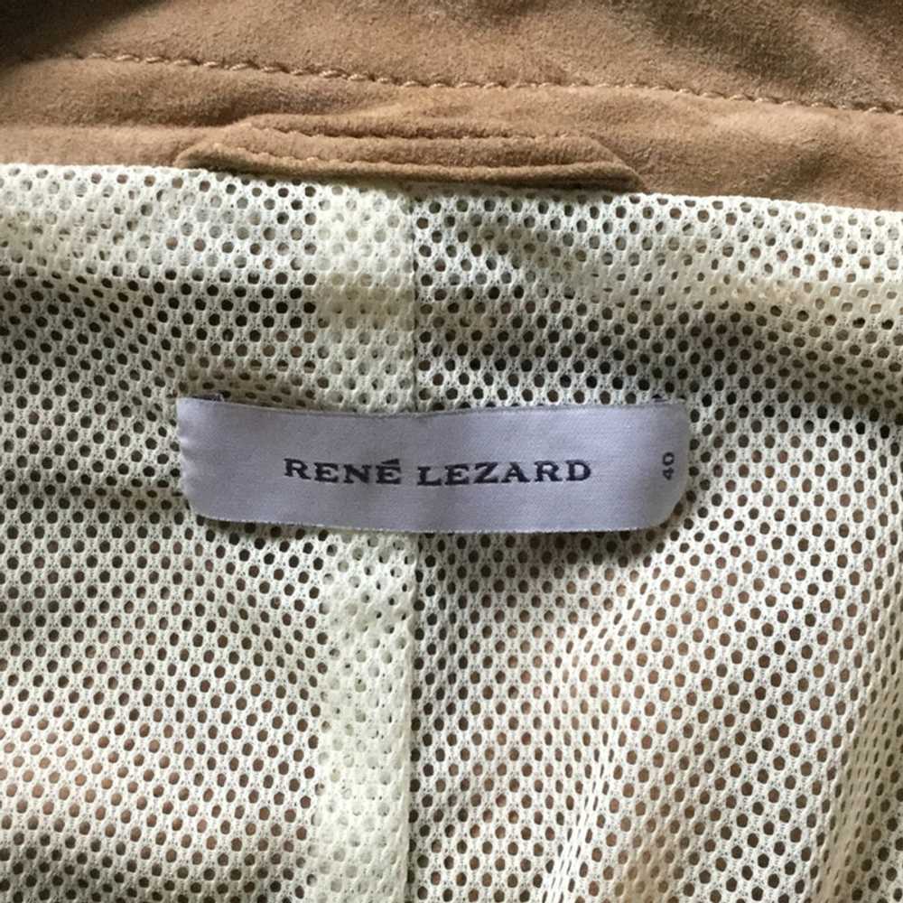 René Lezard Leather jacket in ocher - image 4