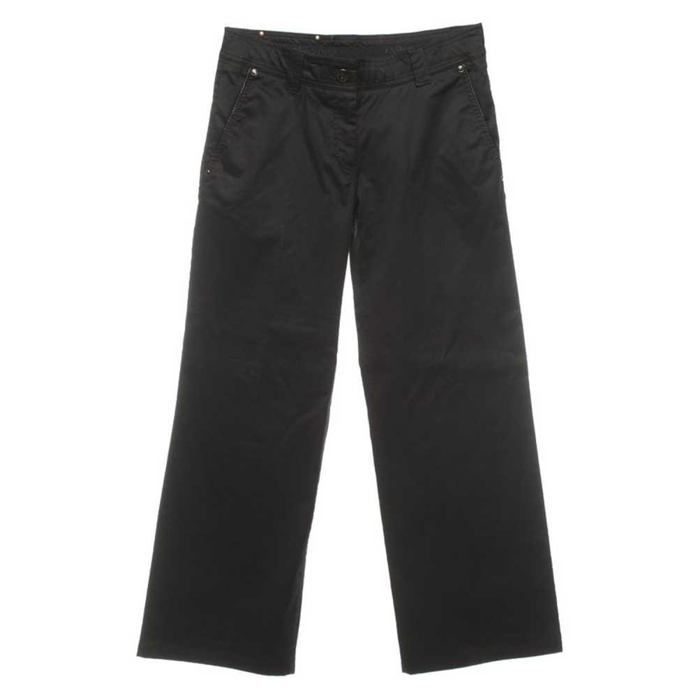 Airfield Trousers Cotton in Black - Gem