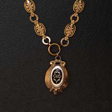 Taille D’Epargne Locket c1865 - image 1