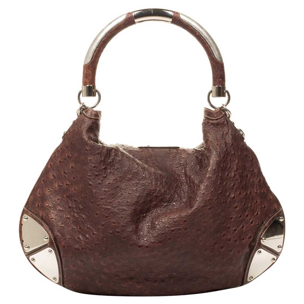 Gucci Handbag Leather in Brown - image 2