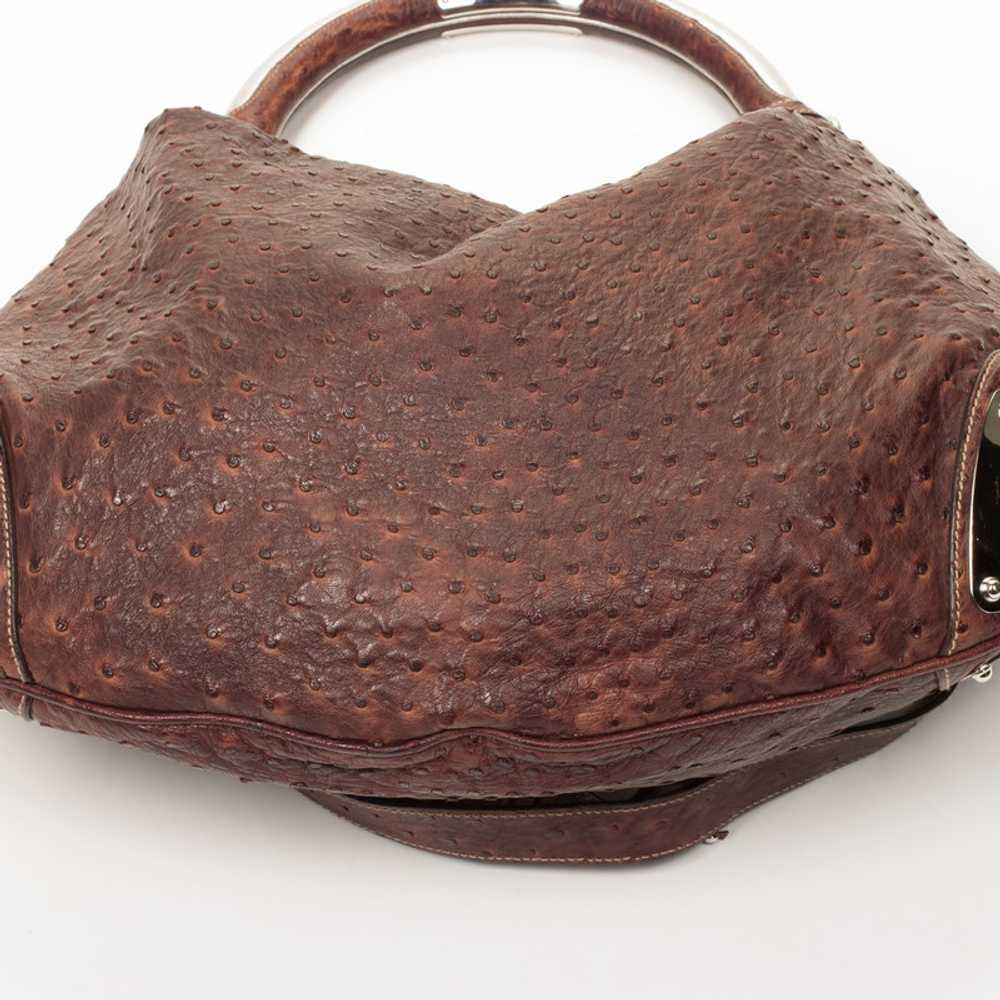 Gucci Handbag Leather in Brown - image 4