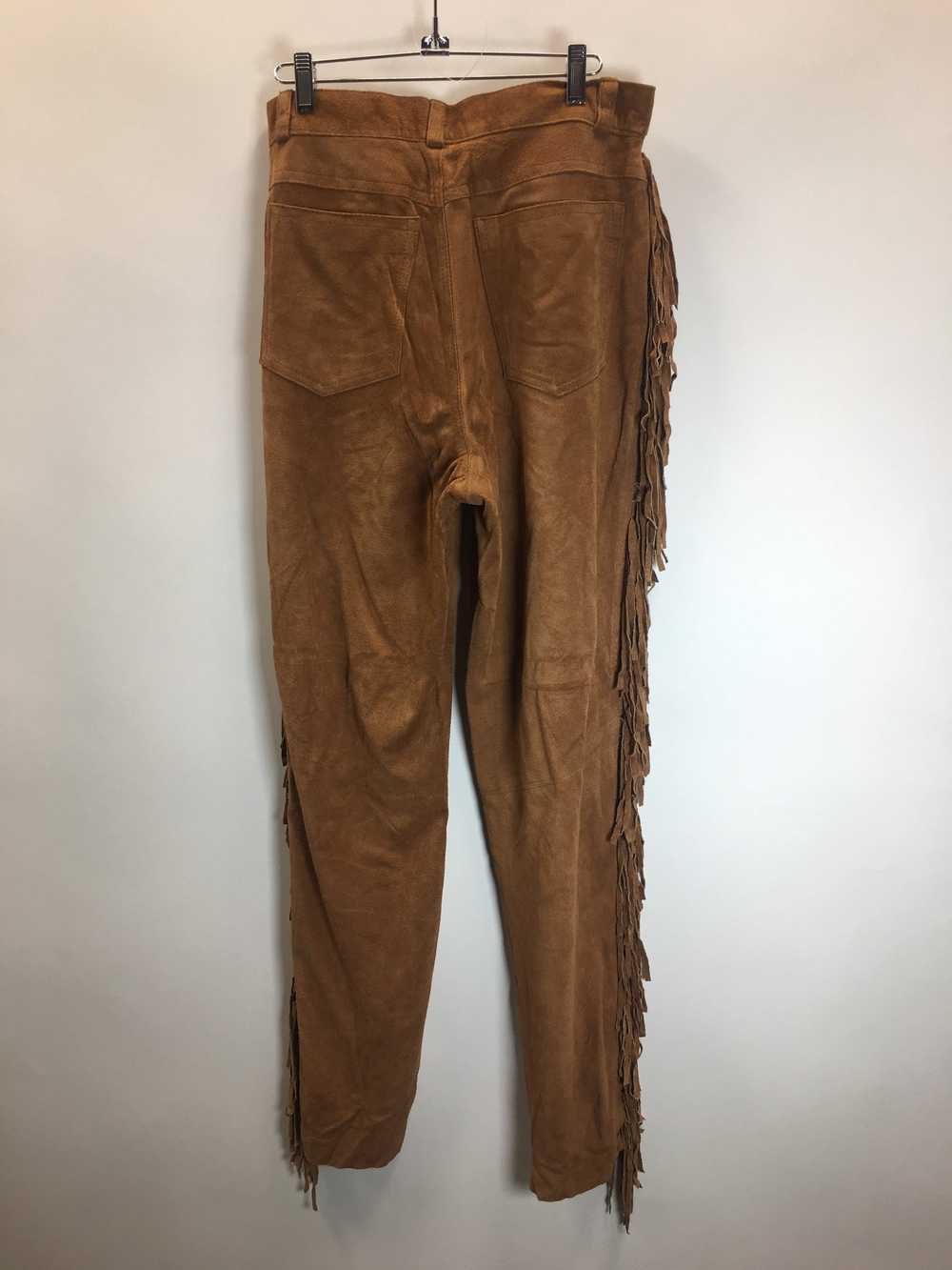 90’s W Suede Pants - image 2