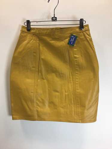 80’s Leather Skirt