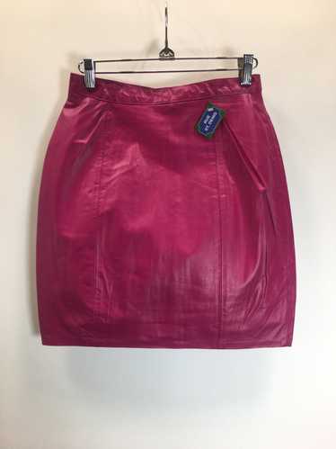 80’s Leather Skirt