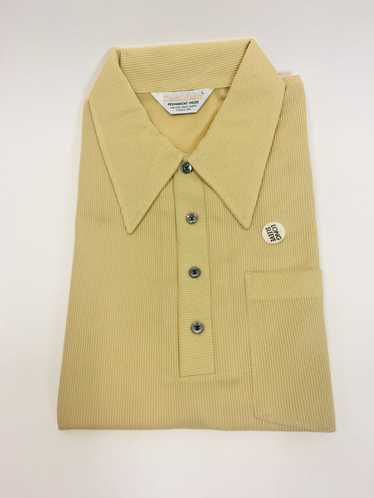 70s Long Sleeve Polo