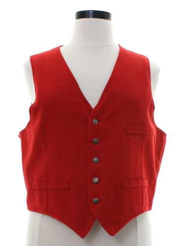 1980's Womens Totally 80s Vest - image 1