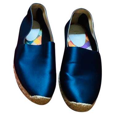 Christian Louboutin Slippers/Ballerinas Canvas in… - image 1