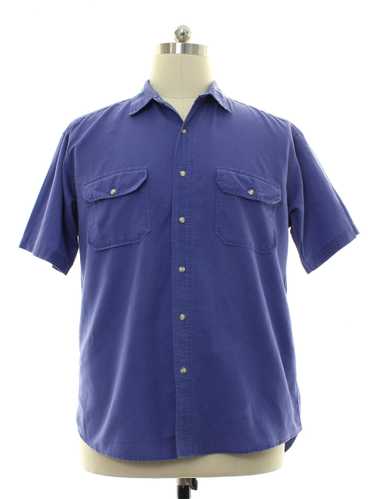 1980's Gap Mens Gap Linen Shirt