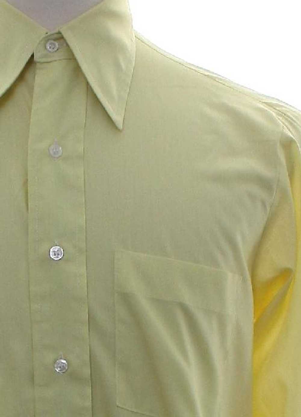 1970's Arrow Kent Collection Mens Mod Shirt - image 2