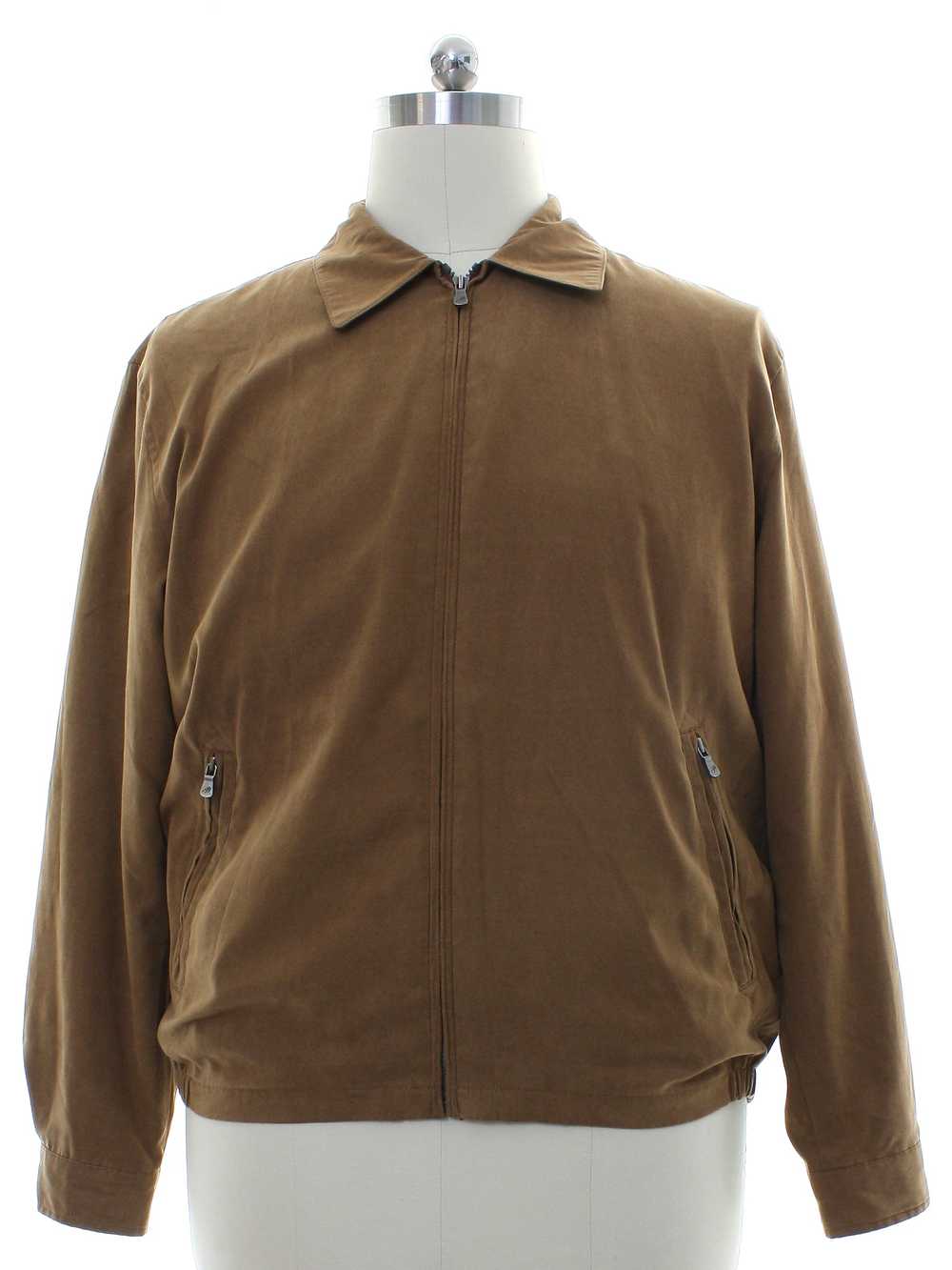1980's Mens Golf Style Zip Jacket - image 1
