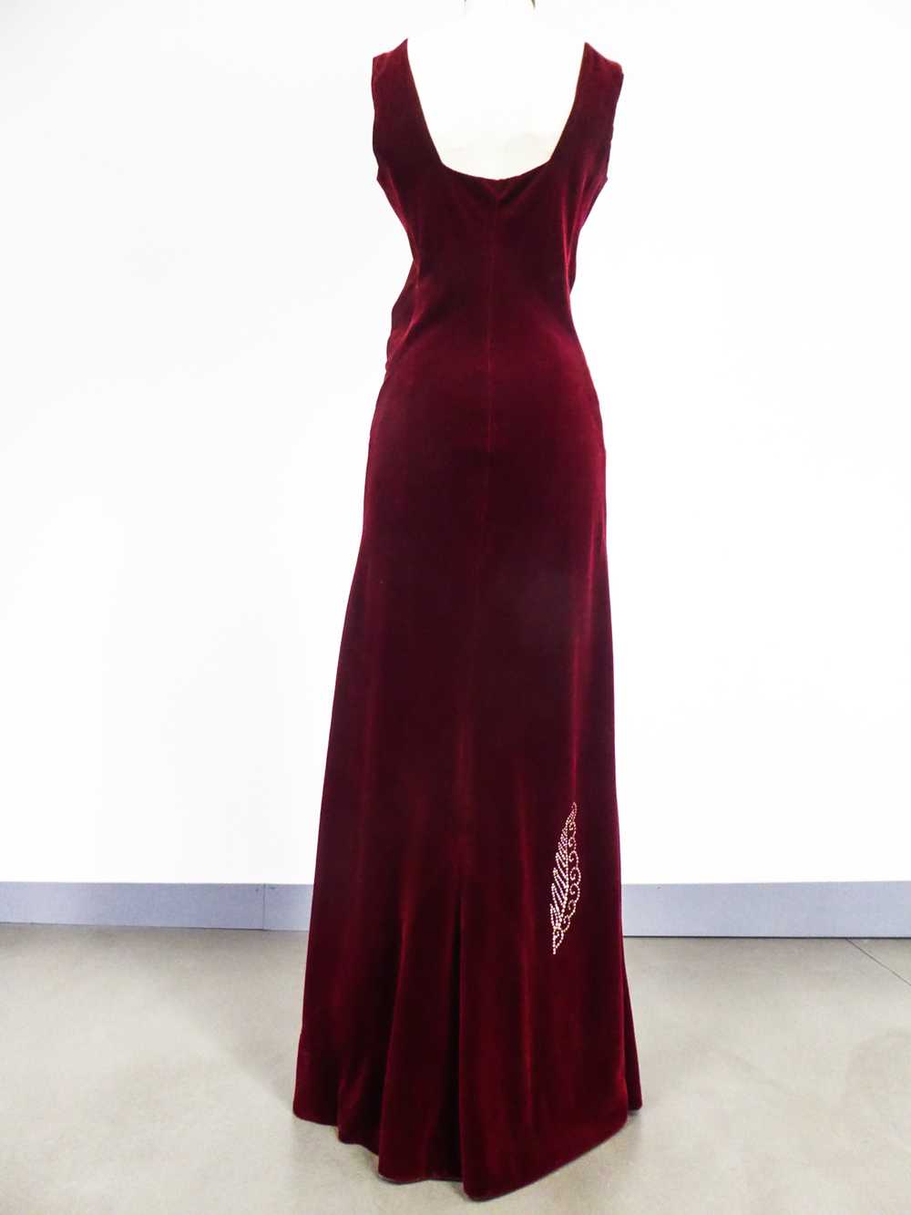 A Nicole Groult / Paul Poiret Evening Dress in Ve… - image 10